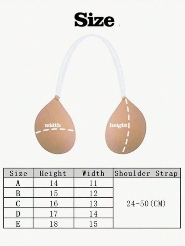 Sostén invisible con tirantes transpirable y sin costuras, ropa interior, traje de baño de mujer, ropa formal - Imagen 2