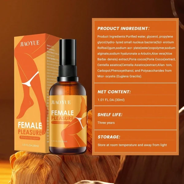 Líquido potenciador del placer femenino de 30ml, lubricante con sensación de cosquilleo - Imagen 2