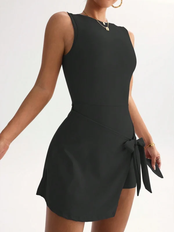 El vestido de golf/tenis casual elegante de 2 en 1 con protección contra la exposición - Imagen 3
