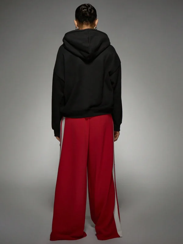 Playboy Pantalones deportivos premium con diseño de raya latera - Imagen 2