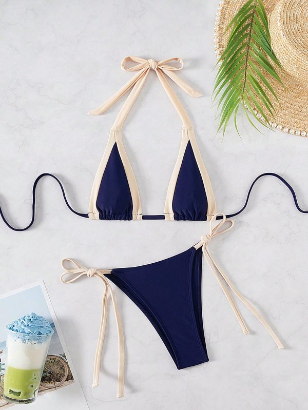 Set de 2 piezas Conjunto de ropa de playa de verano para mujer - Imagen 3