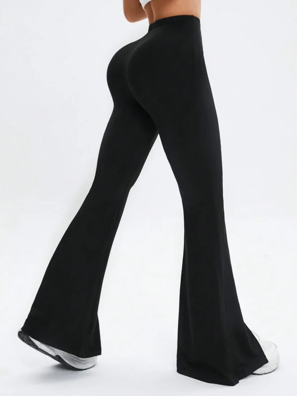 Pantalones deportivos casuales minimalistas con aplicación de patchwork para mujer - Imagen 2