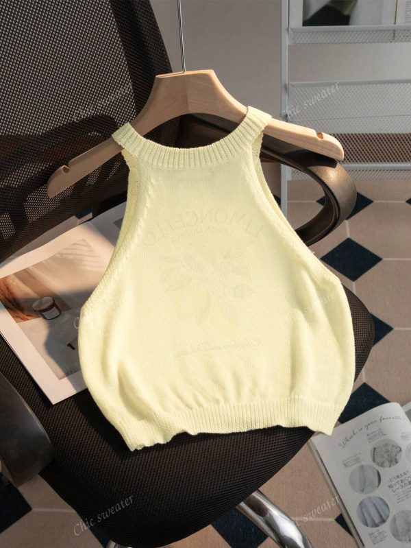 Nueva blusa de verano de mujer con cuello redondo y estampado - Imagen 2