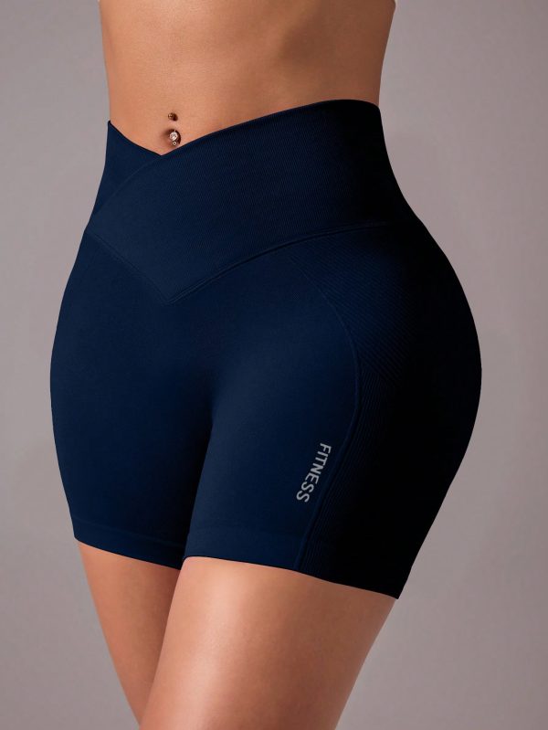 Sport Studio Pantalones cortos deportivos de yoga con cintura cruzada