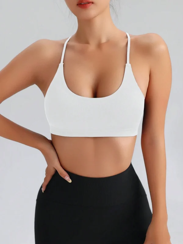 Studio Conjunto de 3 sostenes deportivos de moda para mujeres sin costuras - Imagen 2